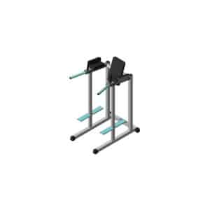 Inter Atletika Boltet Dips/Leg Raise station sort 165,7 cm